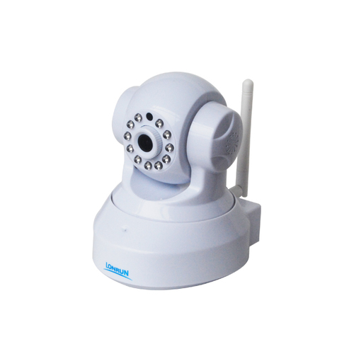 130万像素无线网络摄像机 夜视插卡云台摄像头 手机远程视频监控ip camera京东爆款 130万像素夜视插卡云台摄像头