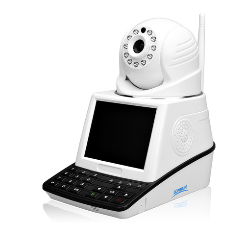 130万像素高清网络可视电话家用网络摄像机看护老人网络摄像机ip camera 智能家居无线WIFI网络摄像机看护老人网络摄像机